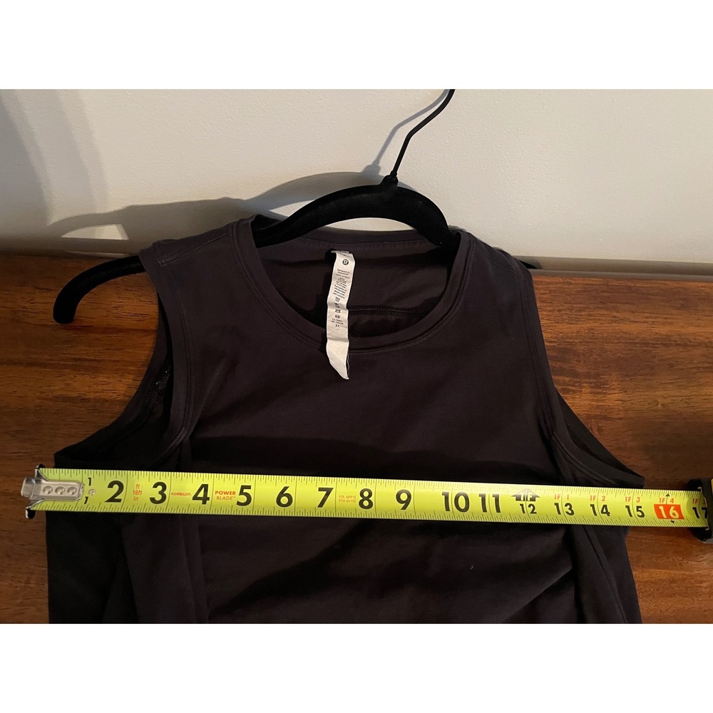 Lululemon Gather and Grow Tank Top Black Size 4 - Picture 7 of 7